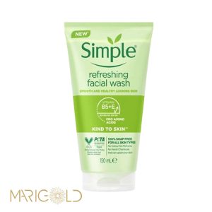 ژل شستشوی صورت سیمپل مدل رفرشینگ 150 میلی لیتر