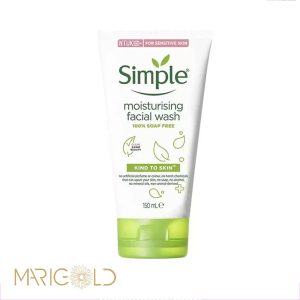 ژل شستشوی سیمپل مدل Moisturising حجم ۱۵۰ میلی لیتر